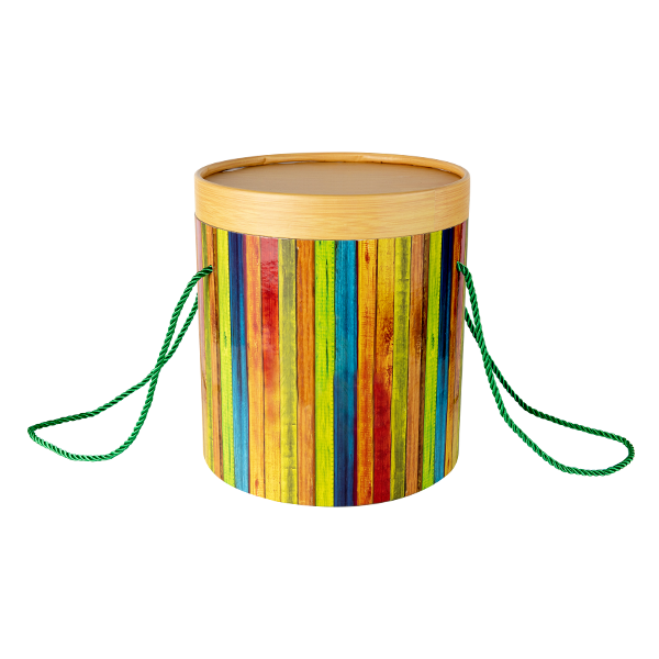 精美卷邊粽子盒